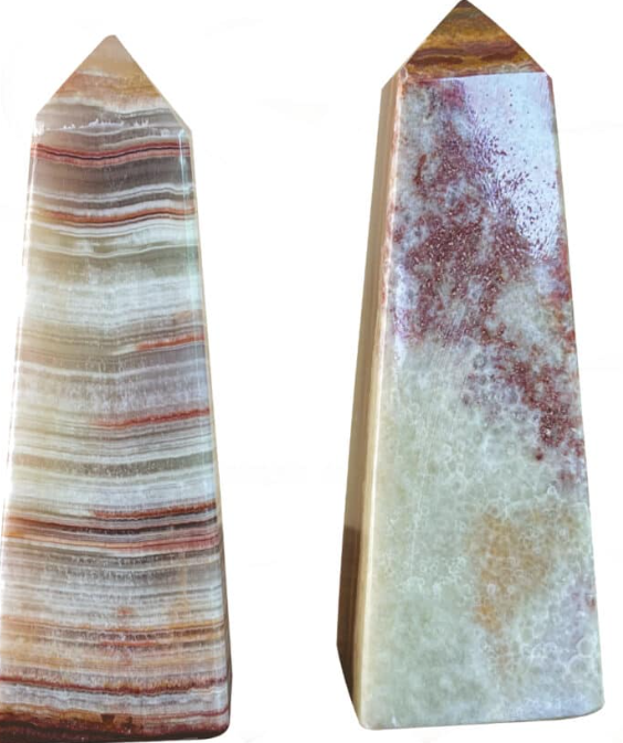 Onyx Obelisk (100mm) Onze meestverkochte edelsteen Obelisk tegen een superlage prijs!